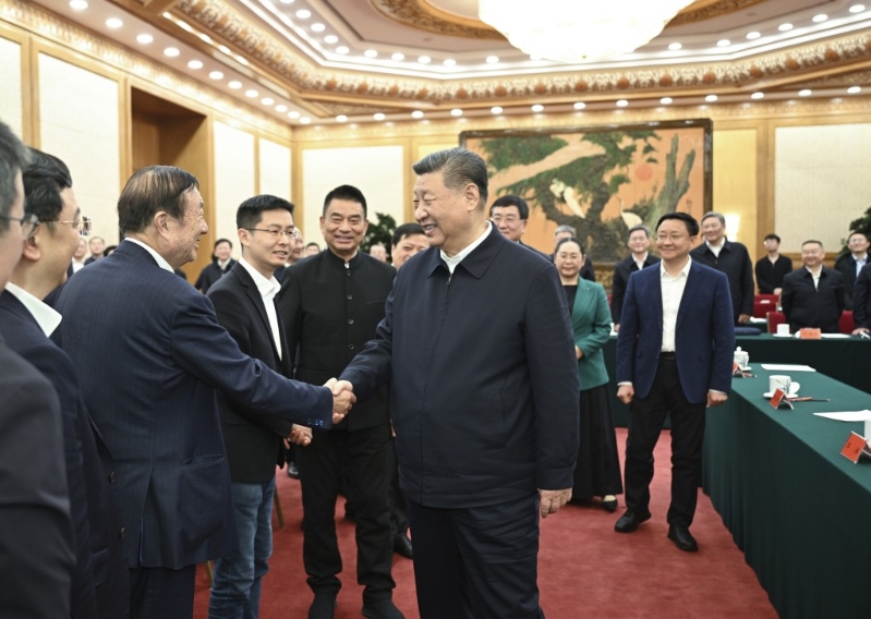 習(xí)近平與任正非