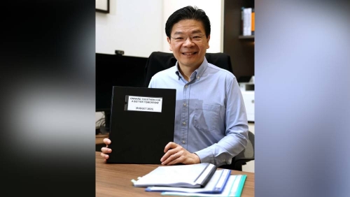 新加坡總理兼財(cái)政部長(zhǎng)黃循財(cái)發(fā)表2025年財(cái)政預(yù)算案。