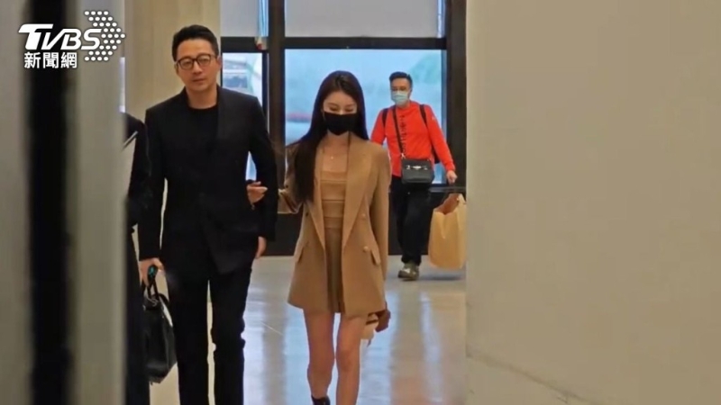 汪小菲與老婆馬筱梅今日(20日)再到臺(tái)灣。(TVBS新聞網(wǎng)圖片)