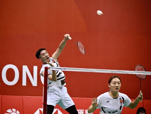 港隊羽毛球“鄧謝配”
