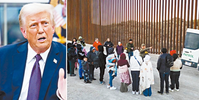 特朗普簽令終結(jié)無證移民的聯(lián)邦福利。