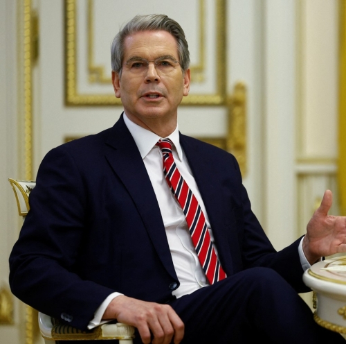 美國財長貝森特（Scott Bessent）。