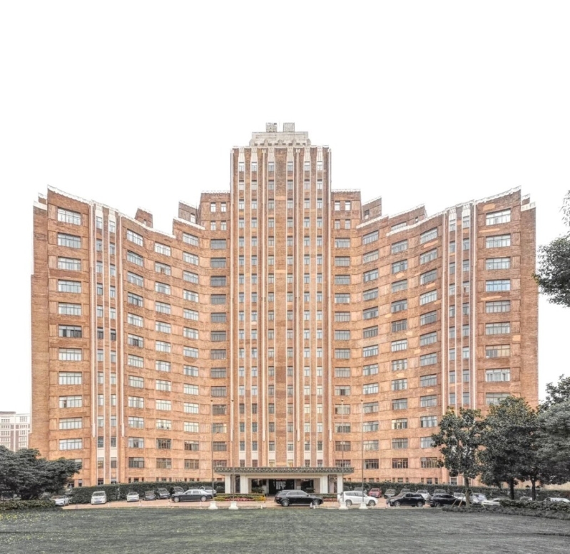 上海錦江飯店氣派不凡，充滿歷史感。