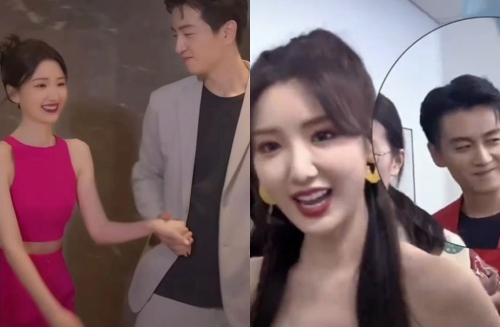 近日陳曉遭傳已經(jīng)和毛曉彤在一起。翻攝自微博