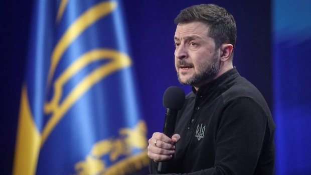 烏克蘭總統(tǒng)澤連斯基。