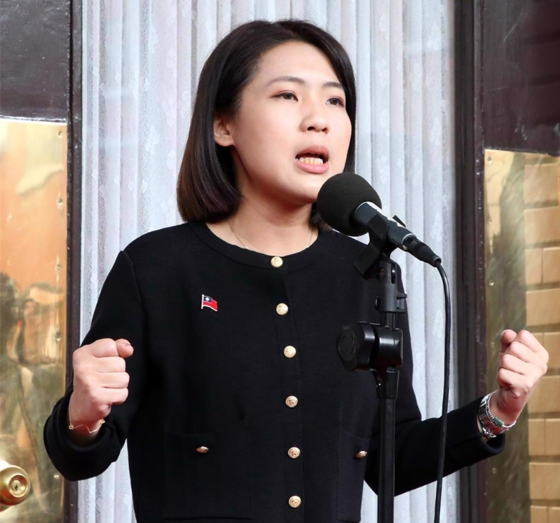 國(guó)民黨立委徐巧芯。（資料照／劉宗龍攝）
