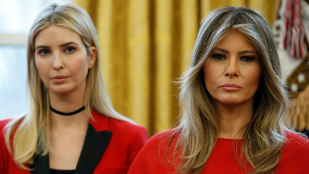 伊萬卡與梅拉尼婭貌合神離