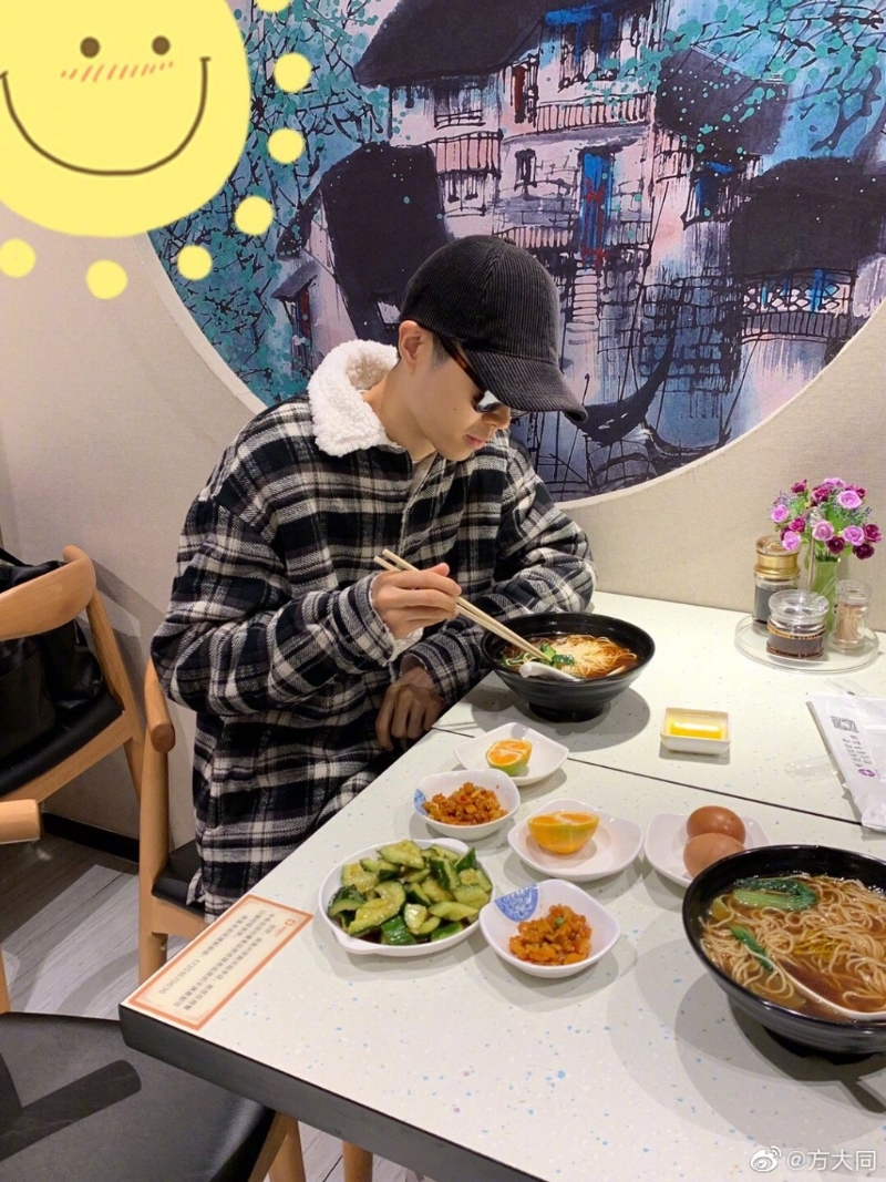 方大同曾透露父母是素食者