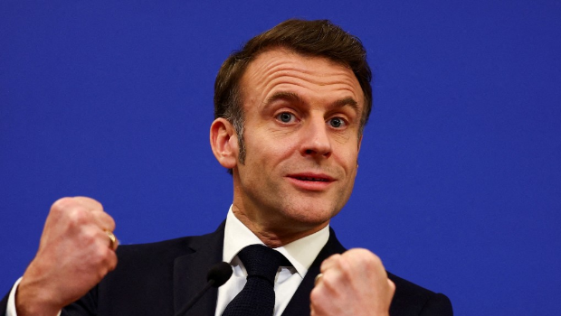 馬克龍呼吁澤連斯基與特朗普保持冷靜。