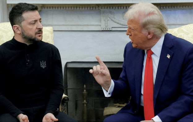 澤連斯基與特朗普 澤連斯基與特朗普