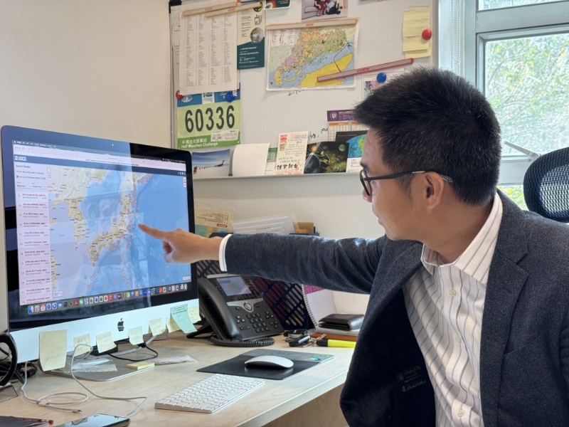 楊宏峰以311大地震為例，當(dāng)時(shí)海嘯傳到香港時(shí)引起了約30厘米的水位上升，但未超過(guò)天文臺(tái)發(fā)布海嘯警告的50厘米標(biāo)準(zhǔn)。