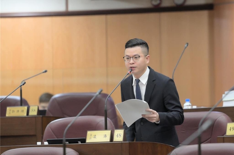 桃園市議員凌濤。（摘自凌濤臉書）