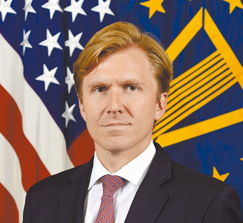 美國國防部次長(zhǎng)被提名人柯伯吉。（摘自美國國防部官網(wǎng)）