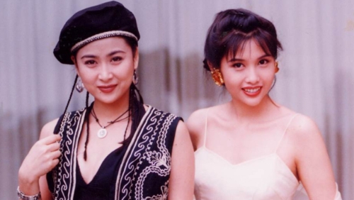 香港女星吳雪雯（左）過去因拒絕演三級片遭到圍毆。