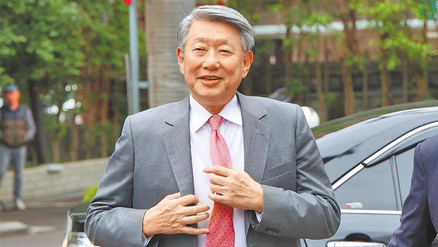 臺(tái)灣“經(jīng)濟(jì)部長”郭智輝。