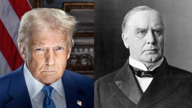 特朗普把19世紀(jì)末的麥金萊總統(tǒng)當(dāng)成偶像