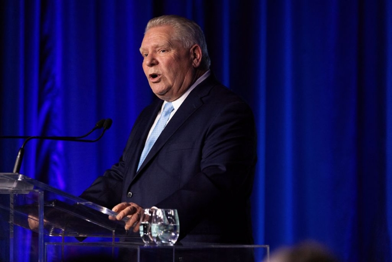 加拿大政治人物福特已成為國際間最響亮的反對川普聲音之一。（圖／路透）