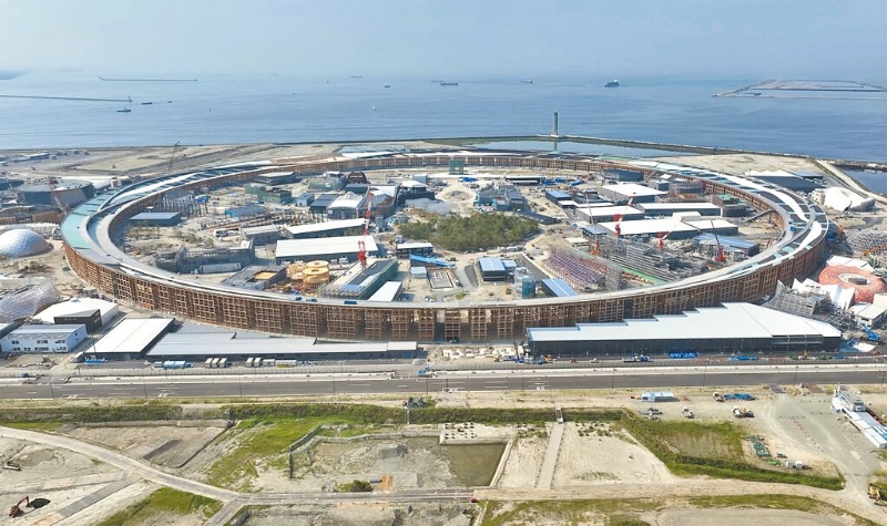 大阪世博會(huì)即將于4月13日開幕。（美聯(lián)社）