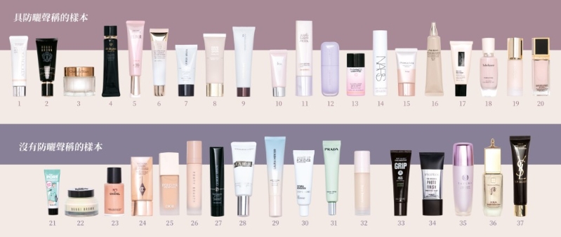 消委會(huì)測(cè)試妝前底霜。 消委會(huì)圖片