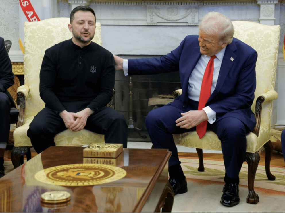 這是特朗普與澤連斯基于白宮“大吵”事件后，首次通話。 路透社.png