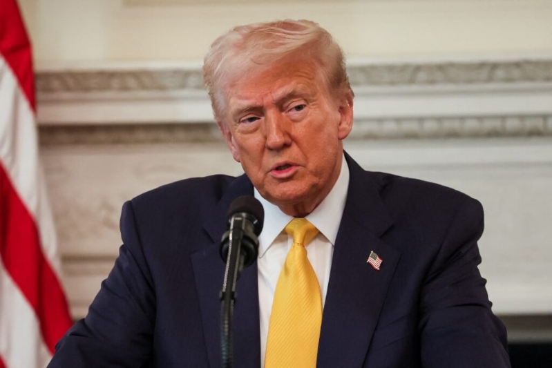 美國總統(tǒng)特朗普。路透社