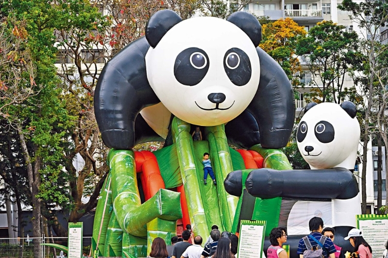 熊貓吹氣裝置 熊貓吹氣裝置