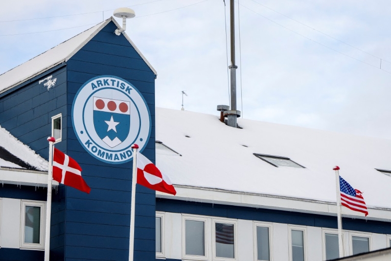 美國副總統(tǒng)夫人與代表團(tuán)訪問格陵蘭。路透社