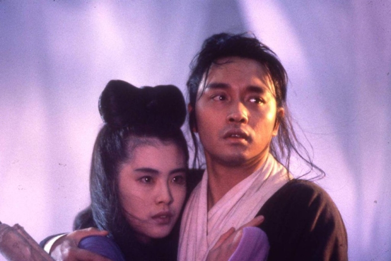 王祖賢與張國榮的電影《倩女幽魂》