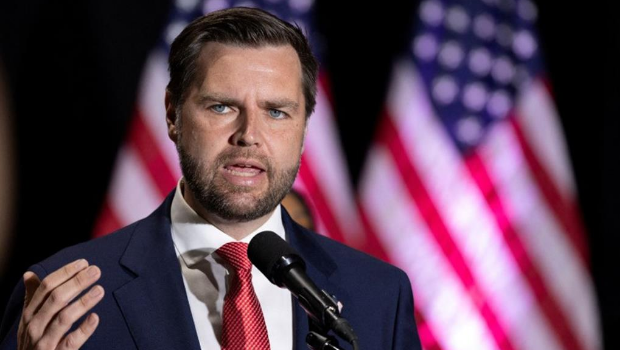 圖為美國副總統(tǒng)萬斯。