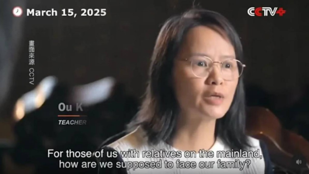 區(qū)桂芝登《央視》批評(píng)賴(lài)清德。