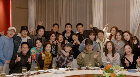 圖為TVB劇組聚會(huì)。.png