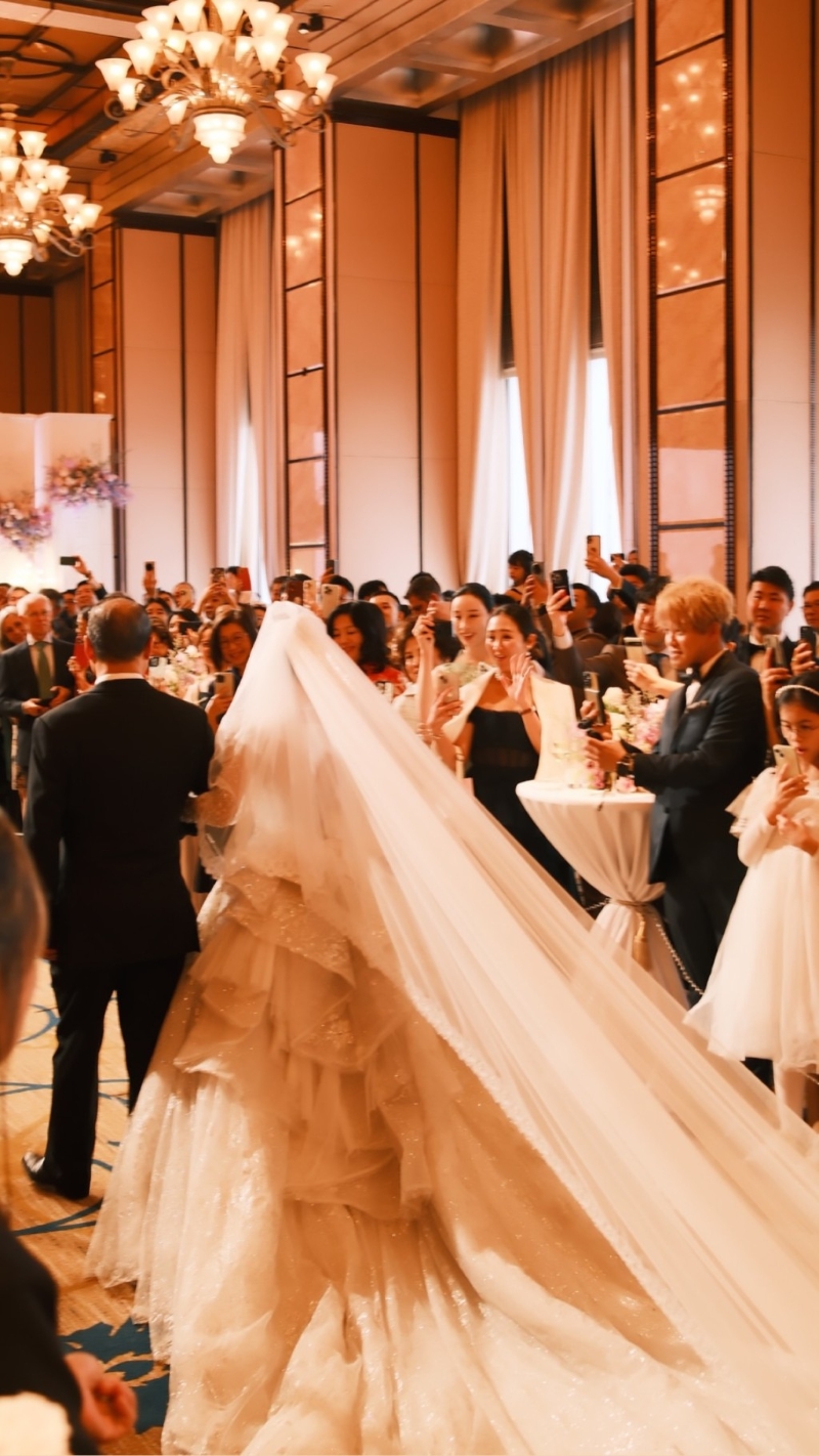 婚禮相當(dāng)奢華