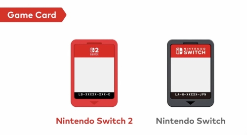 Switch 2的專用實游戲卡將迎來全新的變革，外觀由過去的黑色改為紅色，以便于與前一代做出識別，速度將顯著提升