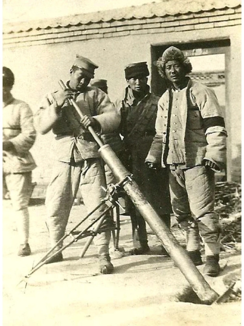 奉天迫擊炮廠為東北軍制造的迫擊炮。 小紅書@東北知識局1