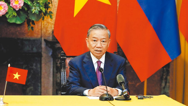 越南總書記蘇林4日與特朗普通電話，表示愿意將美國進口越南的商品關(guān)稅降至0％。