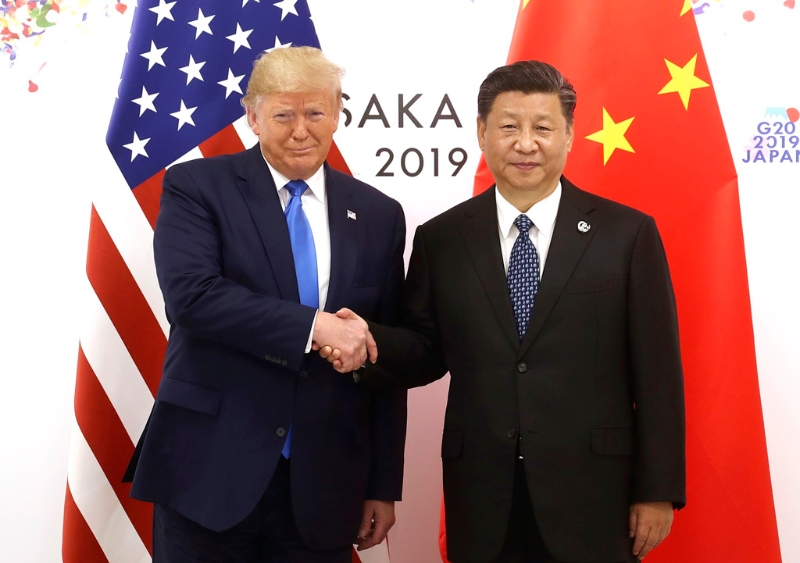 習近平與特朗普 習近平與特朗普