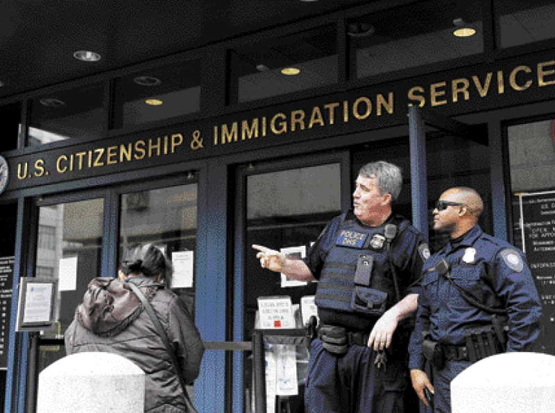 ?特朗普政府移民政策影響灣區(qū)。美聯(lián)社資料圖