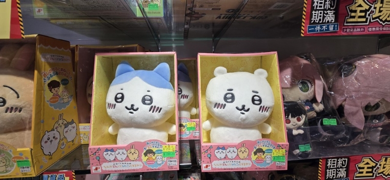 包括現(xiàn)時(shí)最具人氣的Chiikawa系列