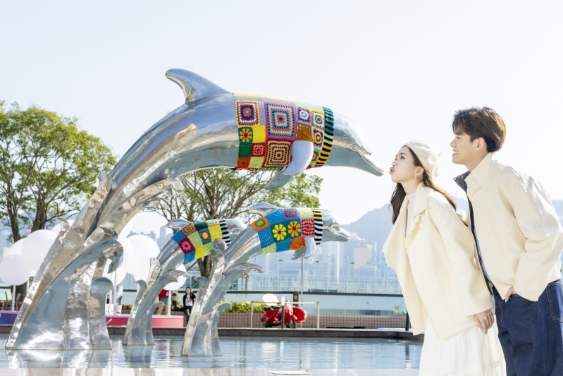 中港城海豚池平臺花園