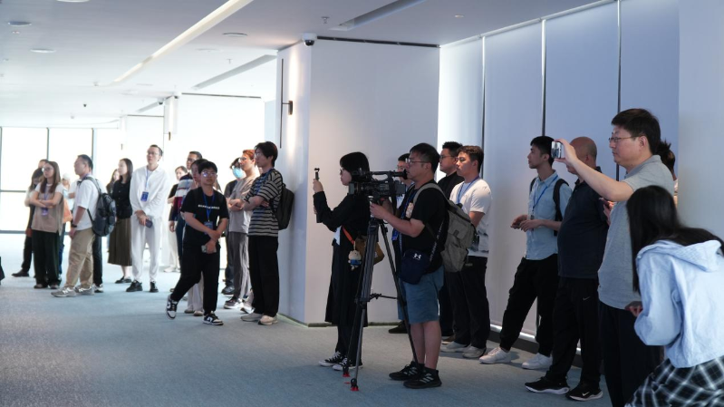 媒體團參觀河套深港科技創(chuàng)新合作區(qū)