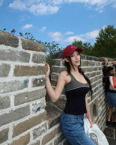 郭珮文的“橫切面”十分夸張。