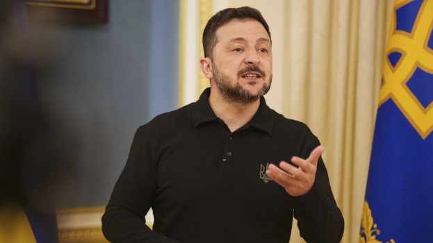 澤連斯基認(rèn)為，承認(rèn)俄吞併克里米亞，違反烏克蘭的憲法。美聯(lián)社