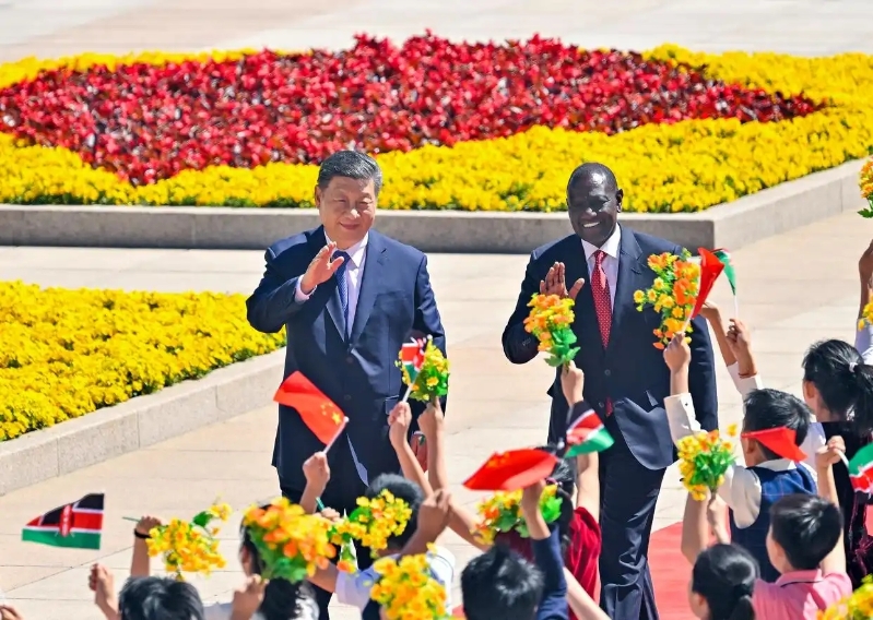 習(xí)近平主席會見肯尼亞總統(tǒng) 習(xí)近平主席會見肯尼亞總統(tǒng)