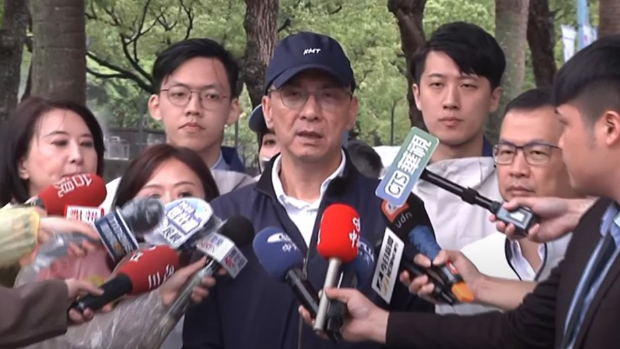 國(guó)民黨主席朱立倫。