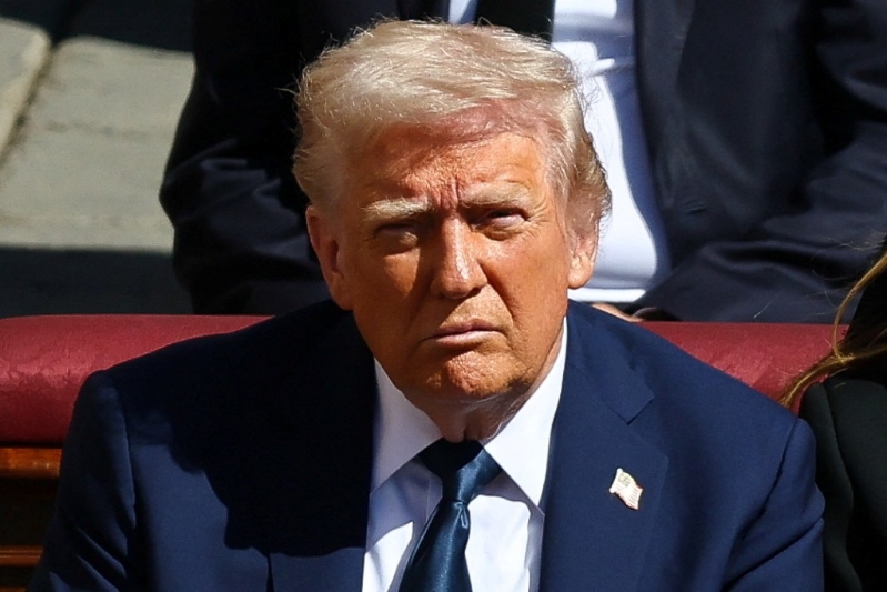 美國總統(tǒng)特朗普在其社交平臺發(fā)文。路透社