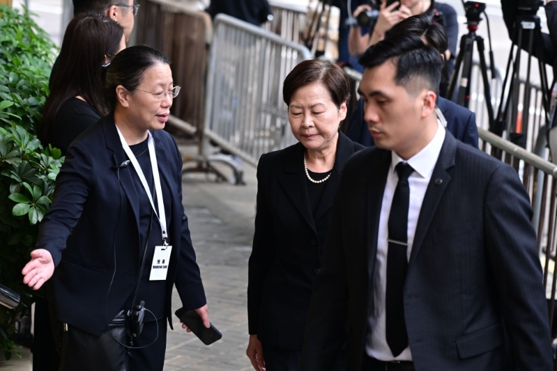 前特首林鄭月娥。 陳浩元攝