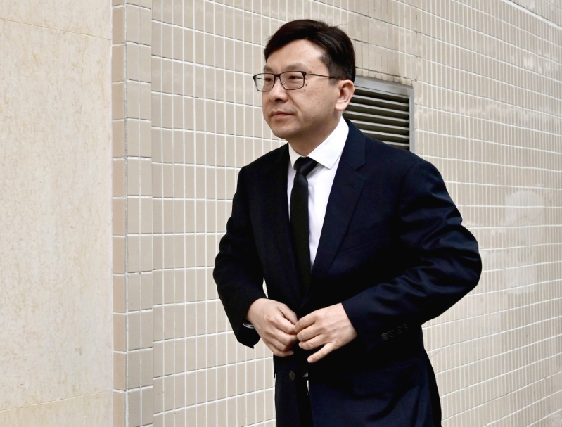 勞福局長(zhǎng)孫玉菡。 （劉駿軒攝）