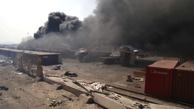 伊朗南部阿巴斯港發(fā)生重大爆炸，超過(guò)560人受傷。