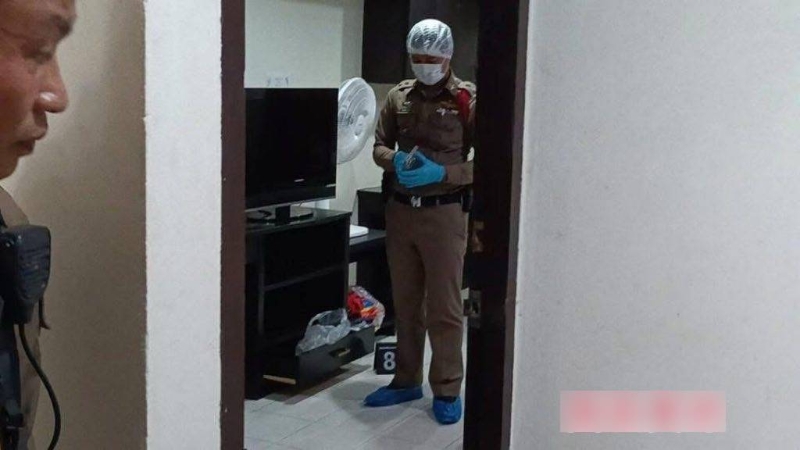 法證人員在現(xiàn)場取證。 FB：園區(qū)實(shí)錄