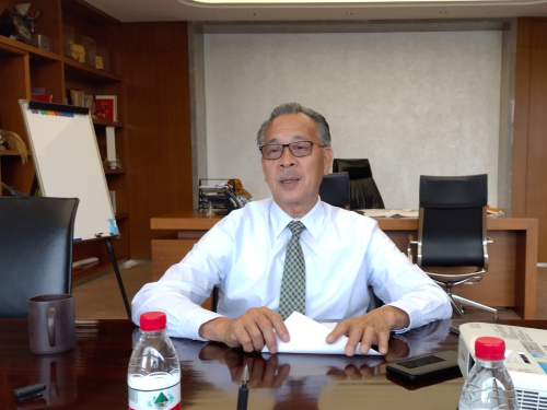東江集團（控股）有限公司的李沛良主席接受訪問